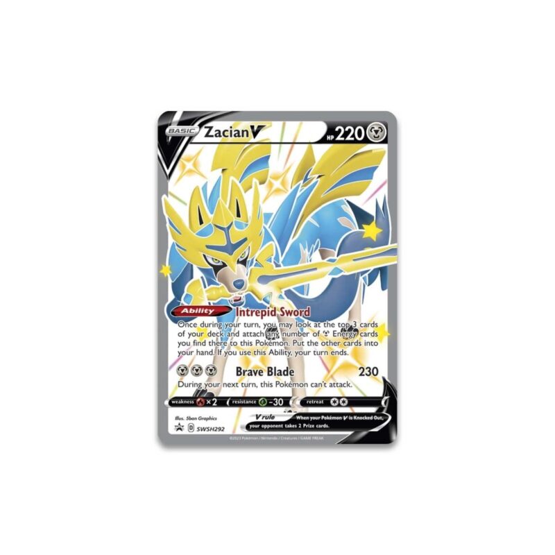 Pokémon TCG: Crown Zenith Premium Figure Collection (Shiny Zacian) - Image 2